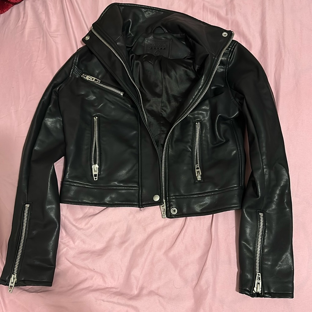 So cute sexy leather jacket BLANKNYC